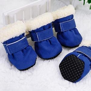 Waterproof Winter Dog Booties — Anti-Slip, Small Dogs