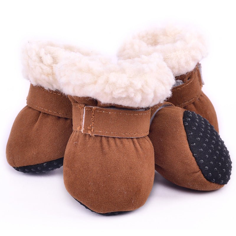 Waterproof Winter Dog Booties — Anti-Slip, Small Dogs