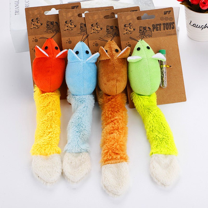 Long Tail Mouse Toy for Cats