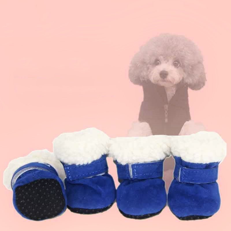 Waterproof Winter Dog Booties — Anti-Slip, Small Dogs