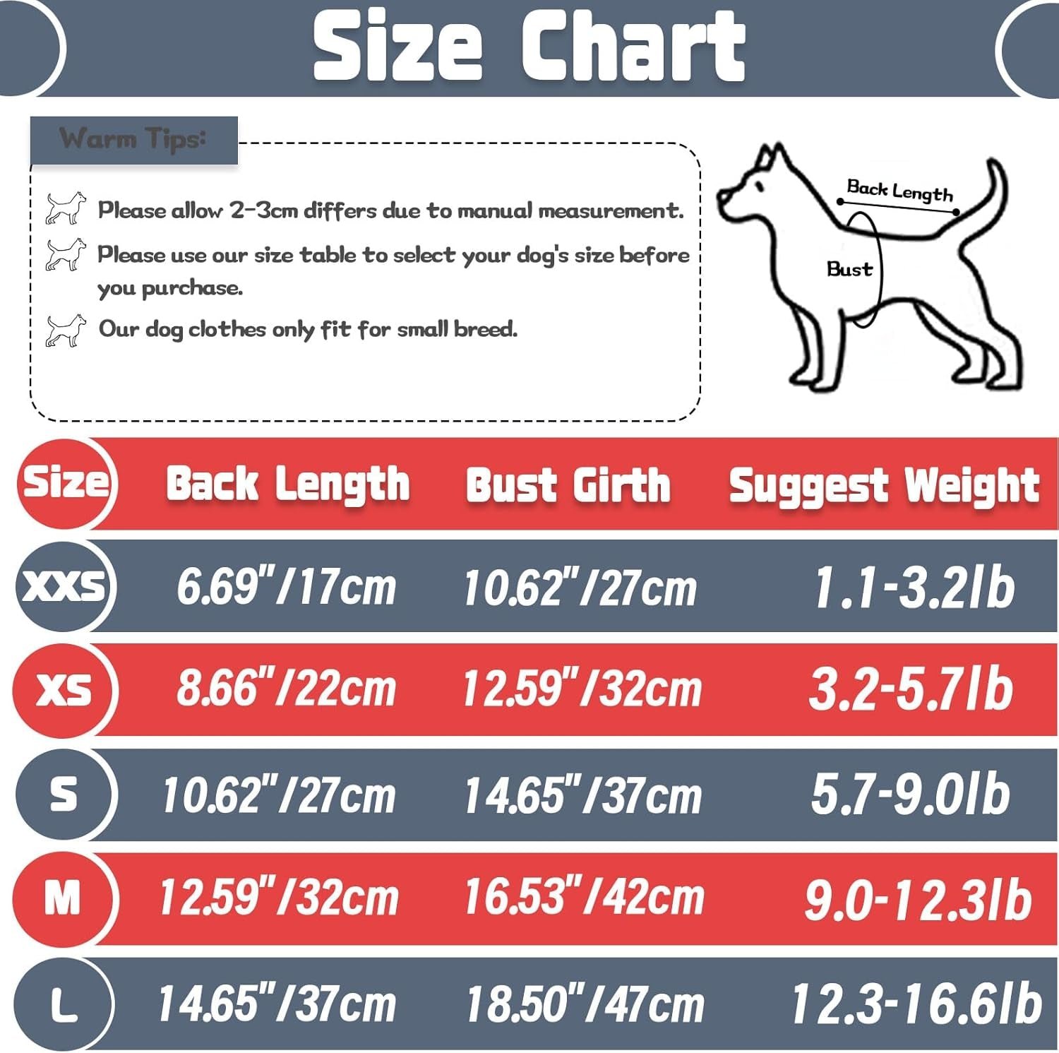 Small Dog Shirts 4-Pack — Cute Clothes for Tiny Breeds