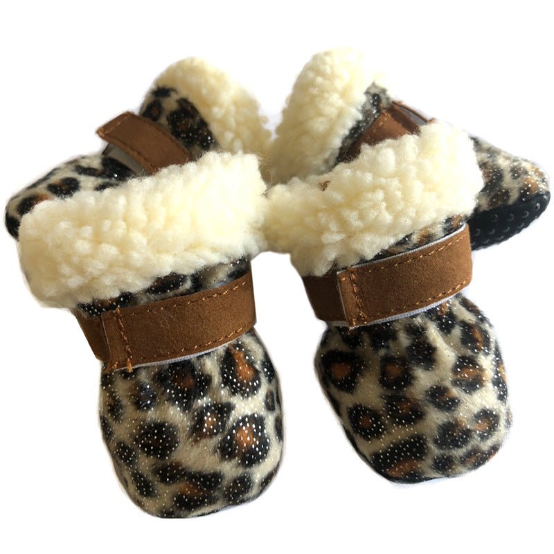 Waterproof Winter Dog Booties — Anti-Slip, Small Dogs
