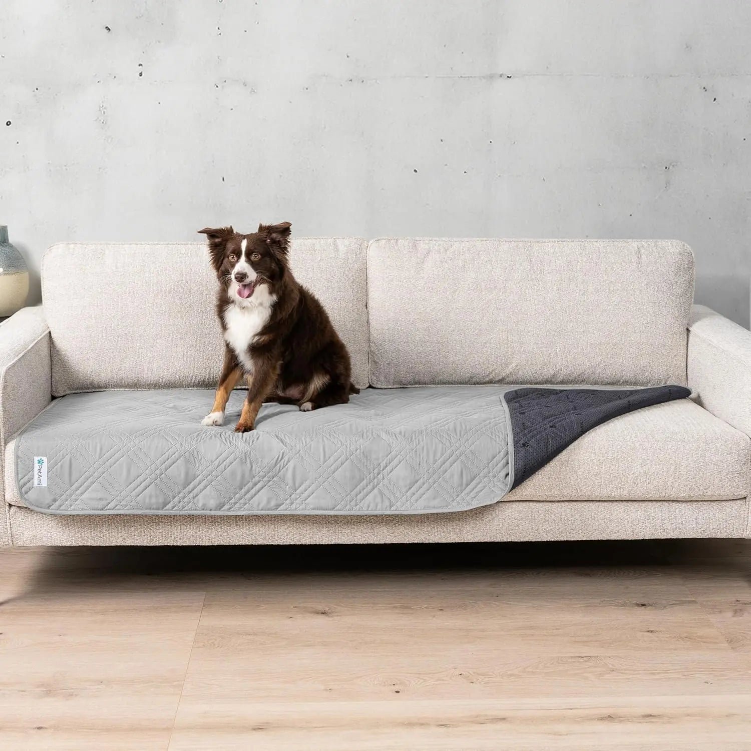 Waterproof Reversible Couch Cover — Pet-Proof, Washable