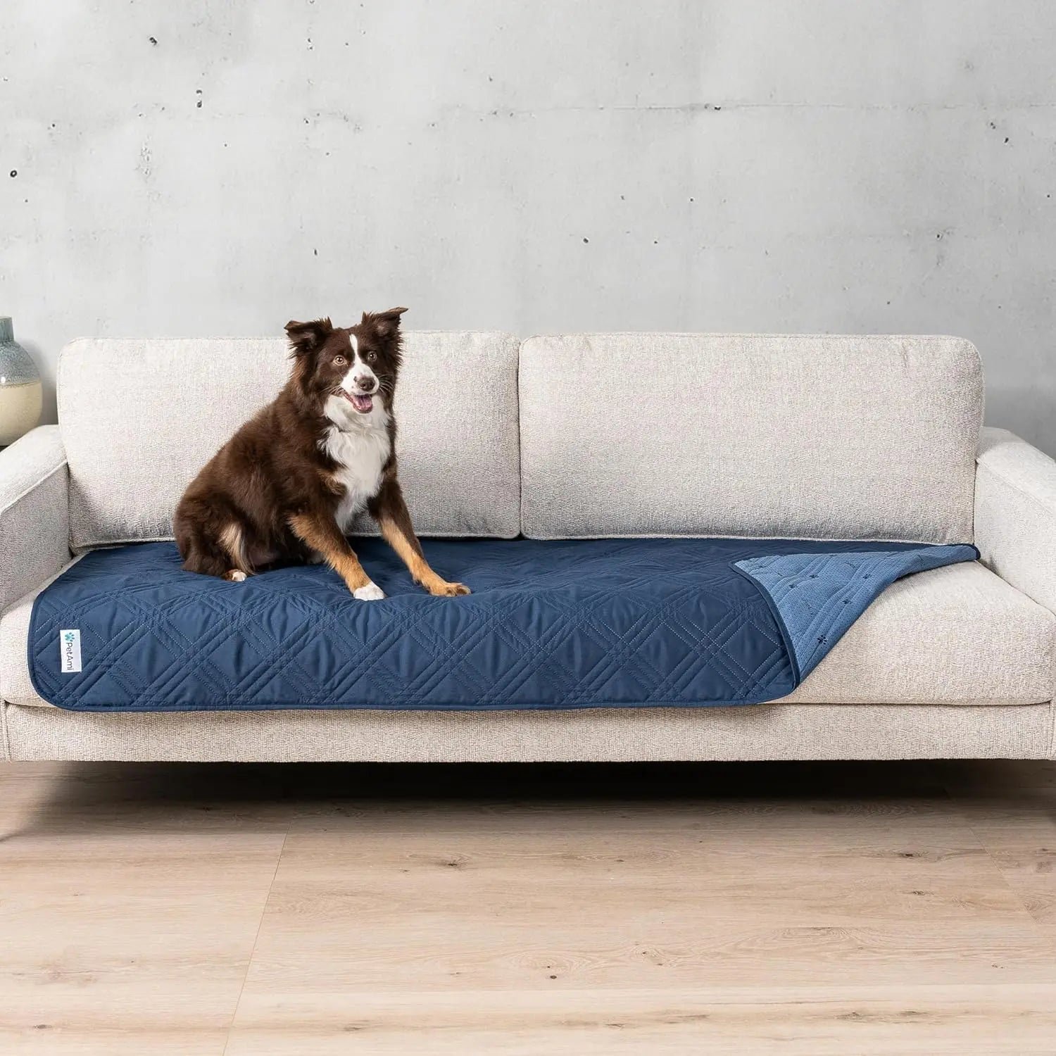 Waterproof Reversible Couch Cover — Pet-Proof, Washable