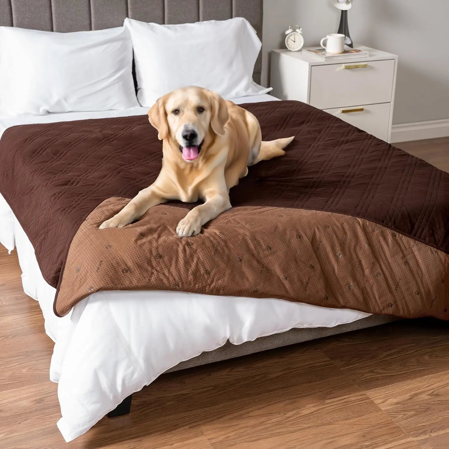 Waterproof Reversible Couch Cover — Pet-Proof, Washable