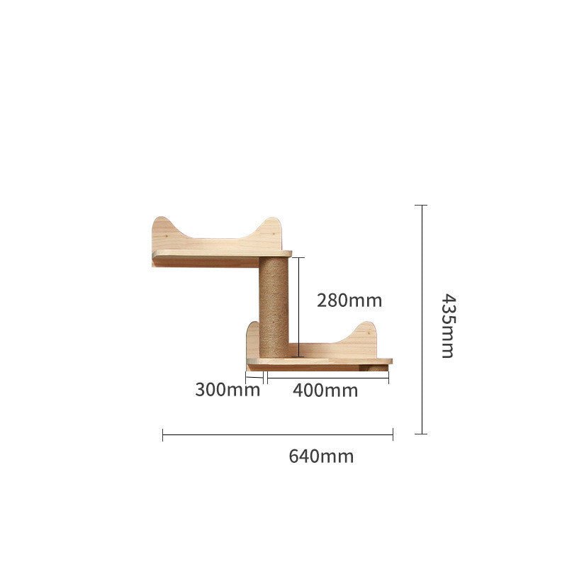 Cat Climbing Frame Wall Type