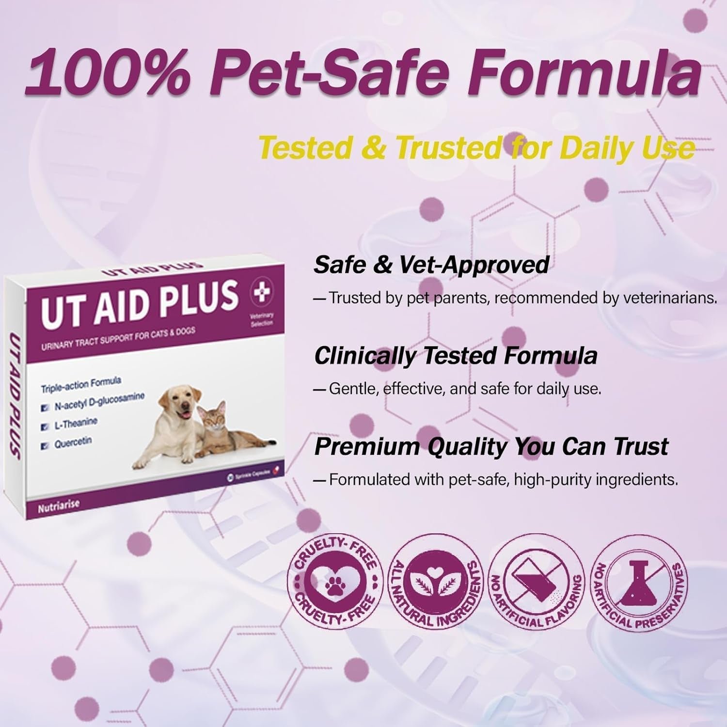 Urinary Tract Support Capsules for Dogs & Cats