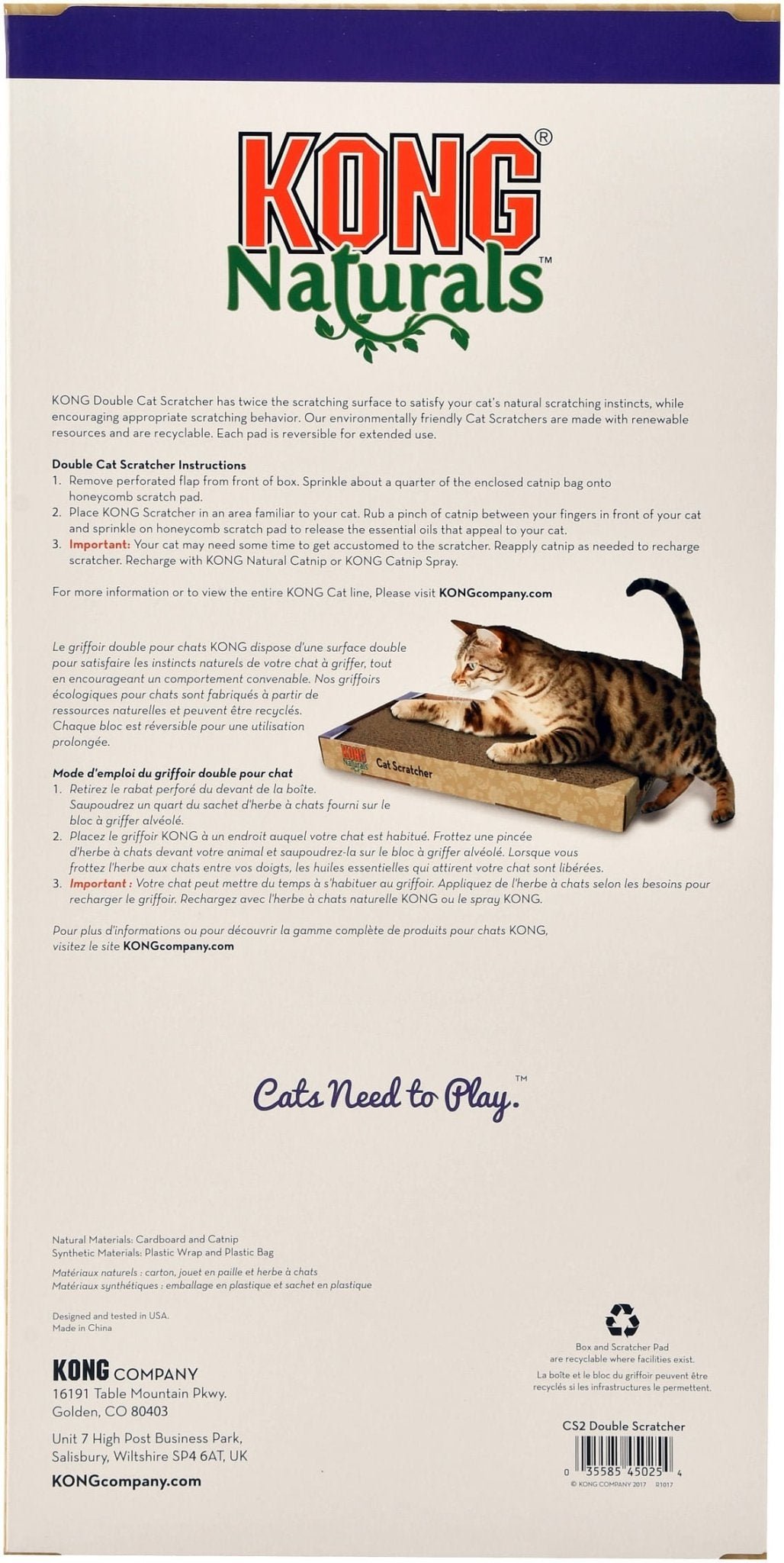 KONG Naturals Cat Scratchers