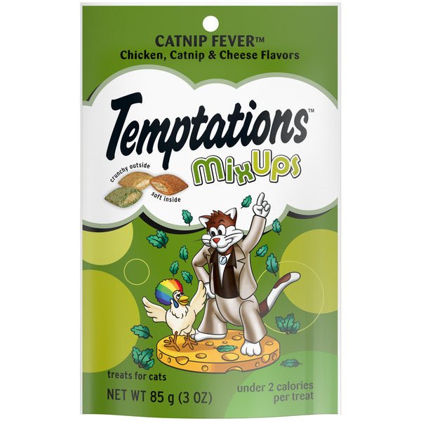 TEMPTATIONS MixUps Catnip Fever Cat Treats